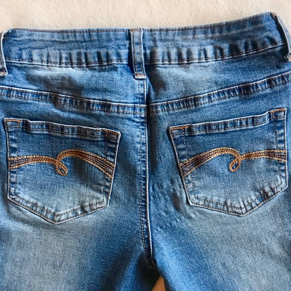Justice Skinny Girls Emoji Jeans Size 14 Slim - Picture 6 of 8